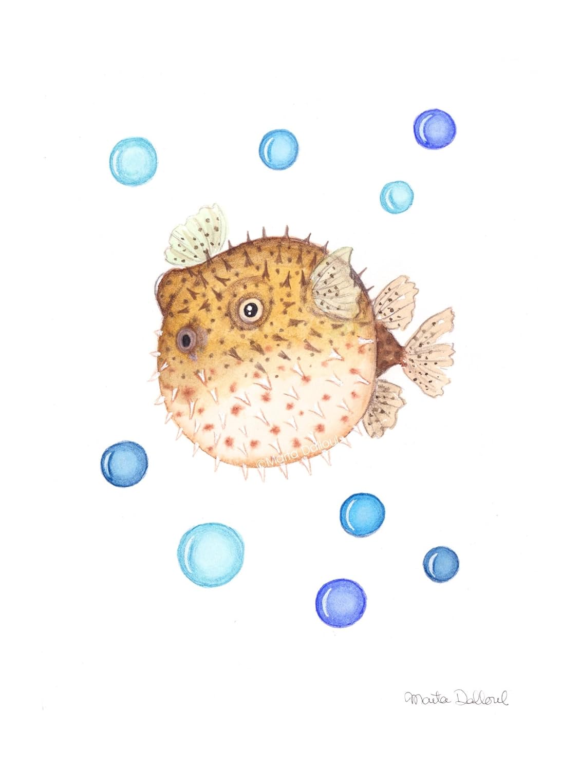 under the sea nursery art