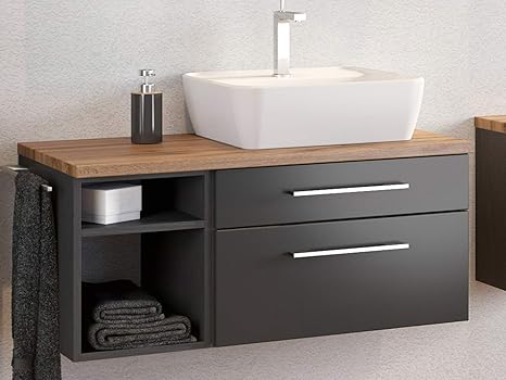 Featured image of post Badschrank Grau Matt H ngeschrank schrank badschrank wandschrank badh ngeschrank badm bel sheela ii