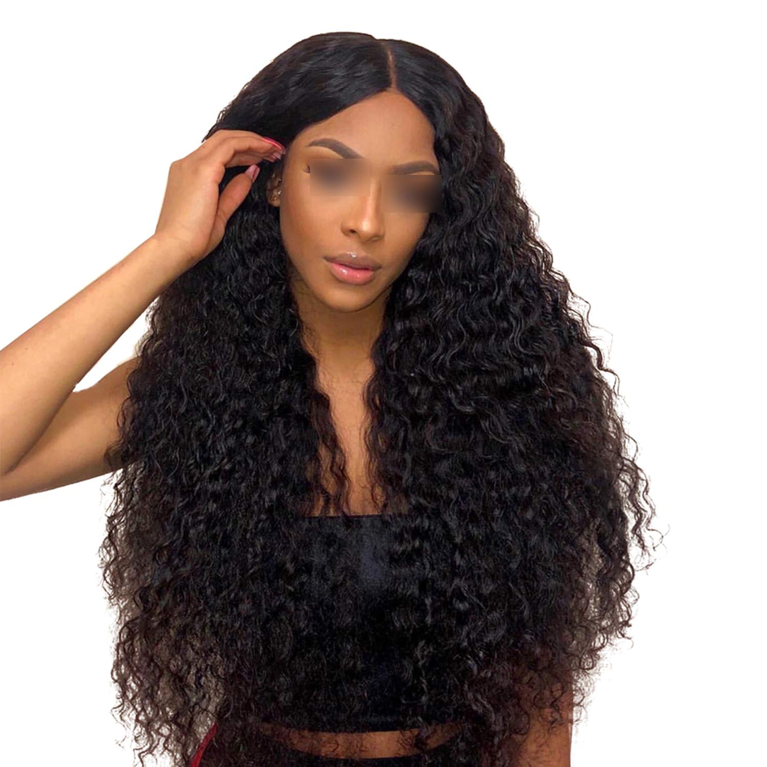 Amazon Com Fat Sheep 150 Pre Plucked Water Wave Lace Front