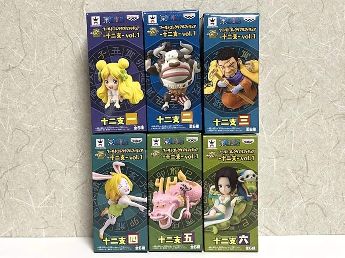 Amazon ワンピース ワールドコレクタブルフィギュアワーコレ 十二支 Vol1 ミノタウロスを含む全６種 フィギュア ドール 通販