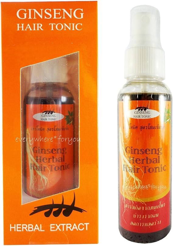Ginseng Herbal Hair Loss Tonic Hair Growth Thickening