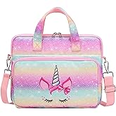 Octsky Kids Tablet Carrying Sleeve Bag - 12.5 Inch Protective Bag with Shoulder Strap, Soft Lining