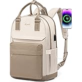 LOVEVOOK Laptop Backpack for Women 17.3 Inch,Cute Backpack Laptop Bag with USB Port,Waterproof Travel Backpack Purse Teacher Nurse Bag Fashion Computer Bag for Work