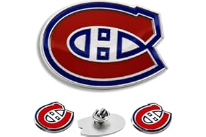 6/12/50/100 Pack Metal Metal Canada montreal Team Logo Pin - Canadiens Lapel Pins Enamel Badge Souvenir For Men Women Suit Ha