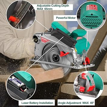 HYCHIKA BETTER TOOLS FOR BETTER LIFE  Circular Saws product image 3