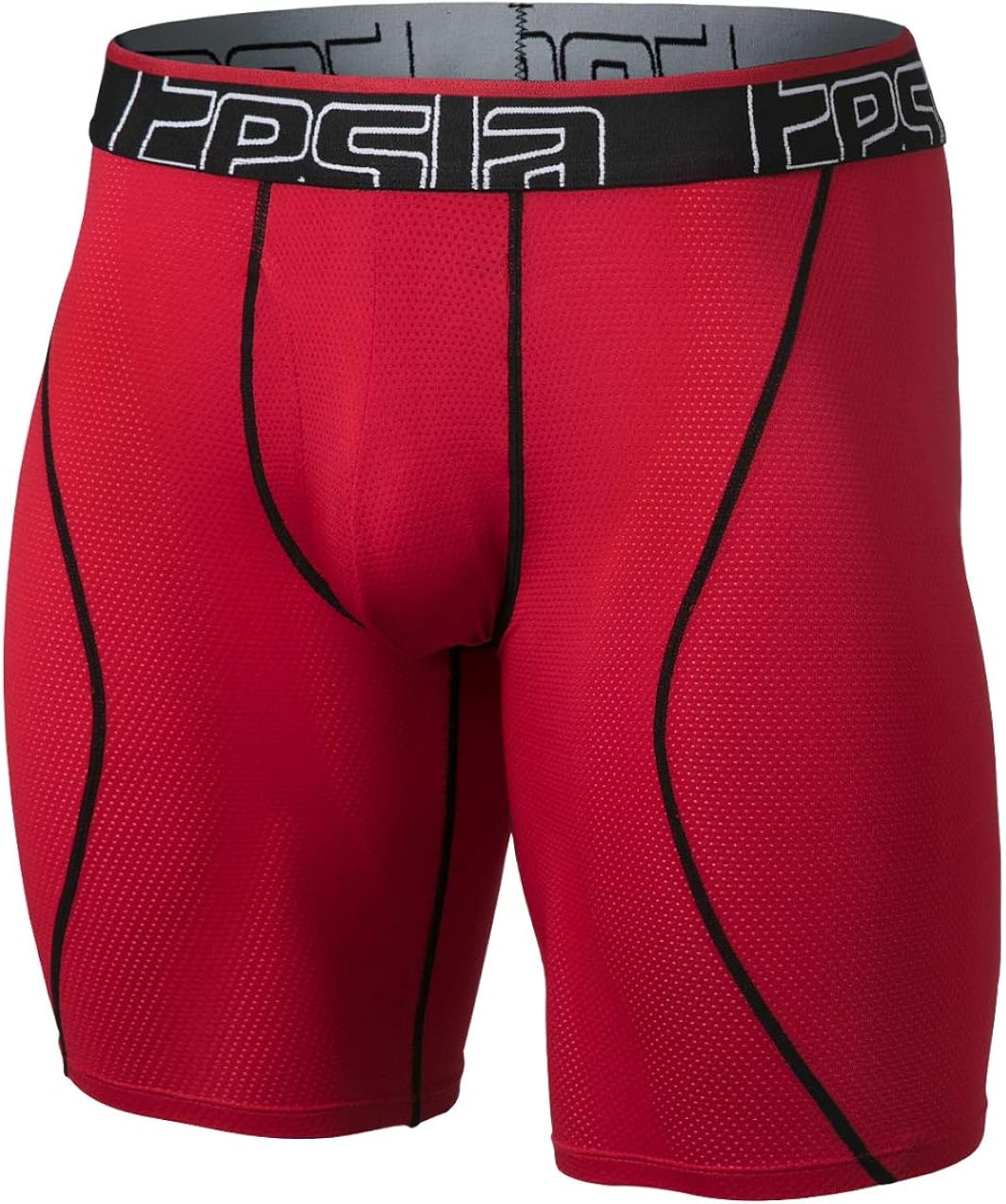 TSLA 2 Pack Men's Relaxed Stretch Cool Dry Performance Brief Mesh Underwear Trunk: Clothing