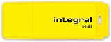 Integral 64GB Neon USB 2.0 Flash Drive 3-Pack Pink Blue Yellow view 6