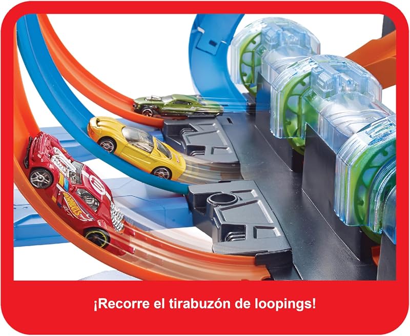 Corkscrew Crash Set de pista y coche