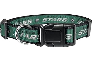 Pets First NHL Collar for Dogs & Cats. Adjustable, Cute, & Stylish! The Ultimate Hockey Fan Collar!