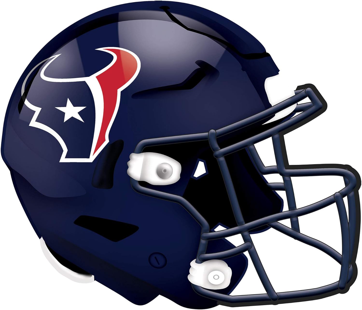 NFL Houston Texans Unisex Houston Texans Authentic Helmet, Team Color