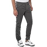 33,000ft Men's Waterproof Cycling Pants, Windproof Breathable Athletic Mountain Bike Pants Running Hiking Sweatpants Sports
