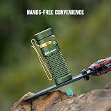 OLIGHT Baton4 EDC 1300 Lumens Rechargeable LED Torch OD Green view 5