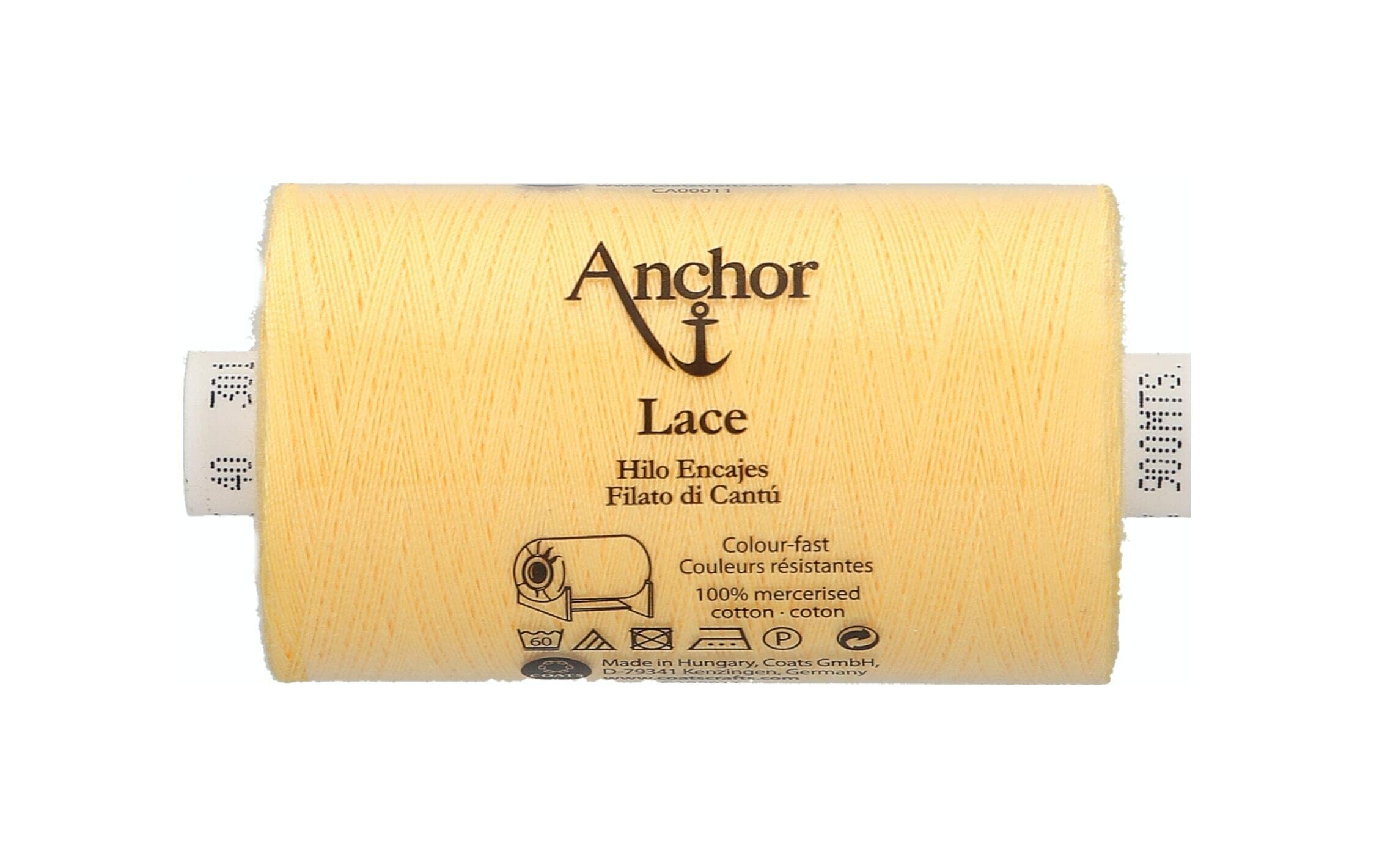 Anchor Lace, Thickness: 40, Running Length: 900M 301 Lacemaking Thread
