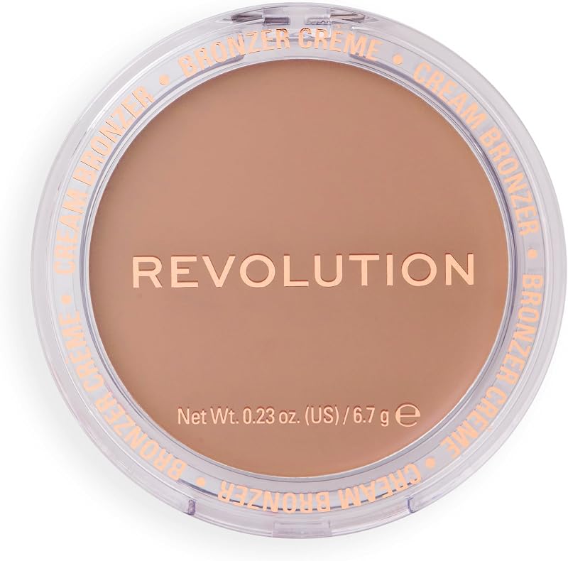 Makeup Revolution, Ultra Cream Bronzer, Light, For Light Skin Tones, 6.7 g