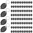 Daemson 100PCS Mini LED Keychain Flashlight – Ultra Bright White Light, Micro Pocket Torch for Emergency, Camping, Everyday Carry – Batteries Included