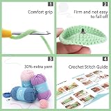 CROCHET BOX Tortoise Crochet Kit for Beginners Learn to Crochet view 5