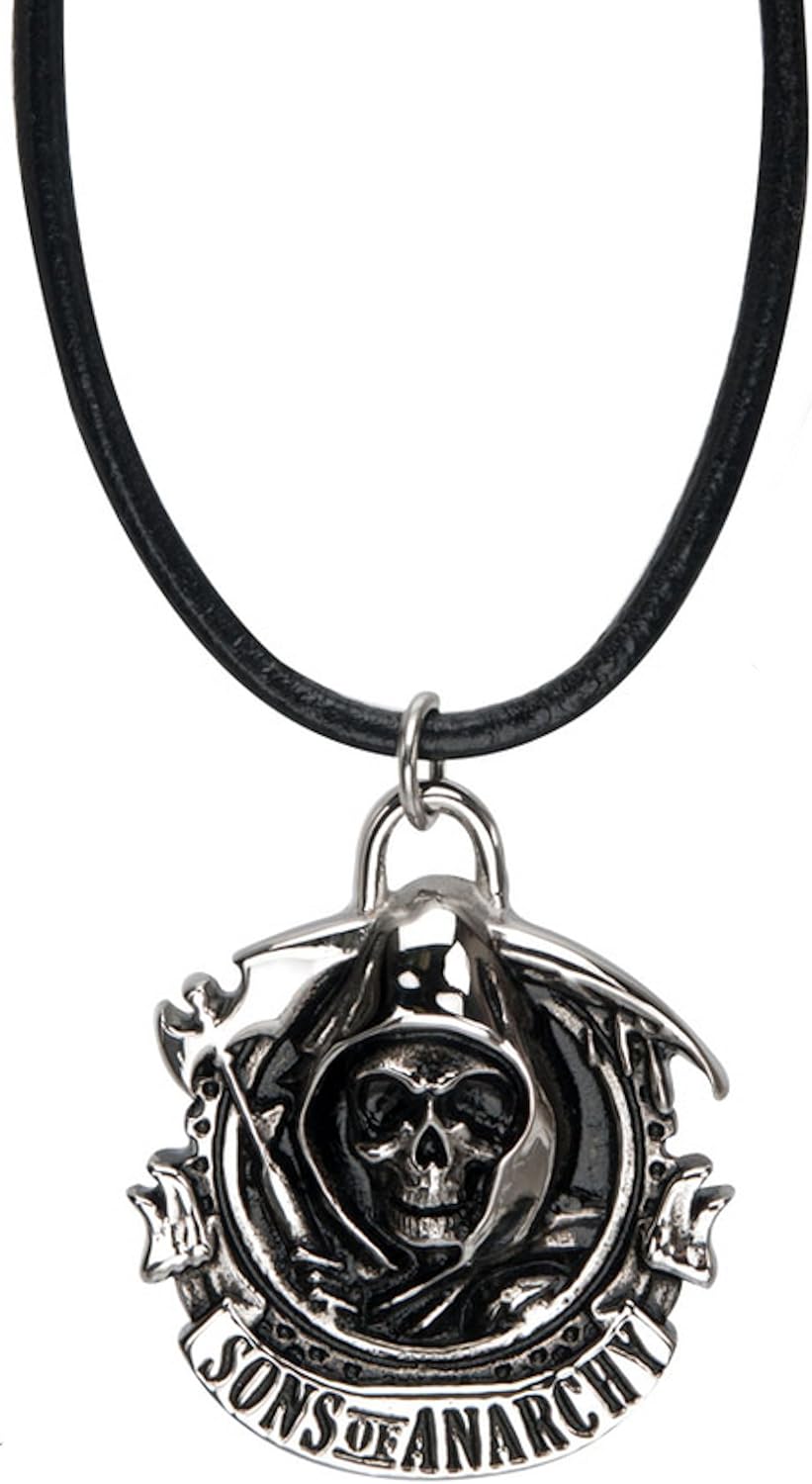 Sons of Anarchy Grim Reaper Skull Pendant
