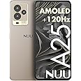 NUU A25 AMOLED 120Hz 6.7" Phone for T-Mobile, ATT, Cricket, Mint, Ultra, Metro, Gaming Phones, Octa-Core Helio G99, 4G/LTE Dual SIM, 6GB + 128GB 50MP Camera, Champagne, International Travel
