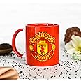 Urban PRINT Manchester United Printed Mug - 350ml | Ceramic Coffee Mug | Mug for Latte, Hot Tea, Cappuccino, Milk, Cocoa, Microwave & Dishwasher Safe Cups for Men Women Mug Lovers, Housewarming Gift