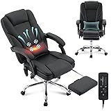 Executive Office Chair with Massage & Heat, Comfy