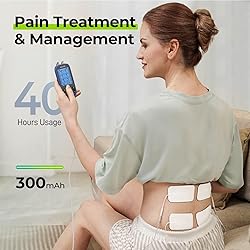 AUVON 3-in-1 TENS Unit Muscle Stimulator, EMS