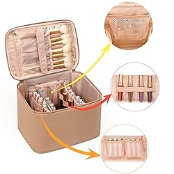 OCHEAL Makeup Bag,Large Travel Makeup Bag Organizer