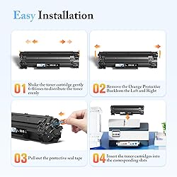 LxTek Compatible Toner Cartridge Replacement for