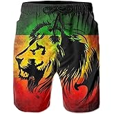 htrewtregregre Men's Beach Shorts Pants Funny Elastic Waist Quick Dry Cool Swim Trunks Swimwear
