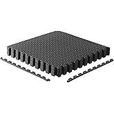 CAP 24-Inch Interlocking EVA Foam Exercise Puzzle Mat, 1/2-Inch