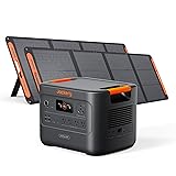 Jackery HomePower 3000 Portable Station with 2X 200W Panels, 3600W (7200W Surge), 3072Wh LFP Battery, USB-A/C, Home Backup, RV & Emergencies, Grey