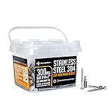 FM FastenMon #10x2 Stainless Steel Deck Screws, 304