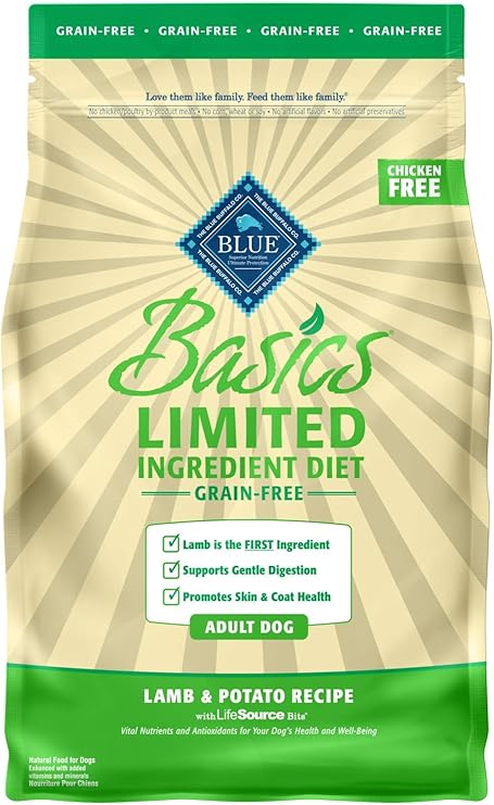 blue basics lamb and potato large breed