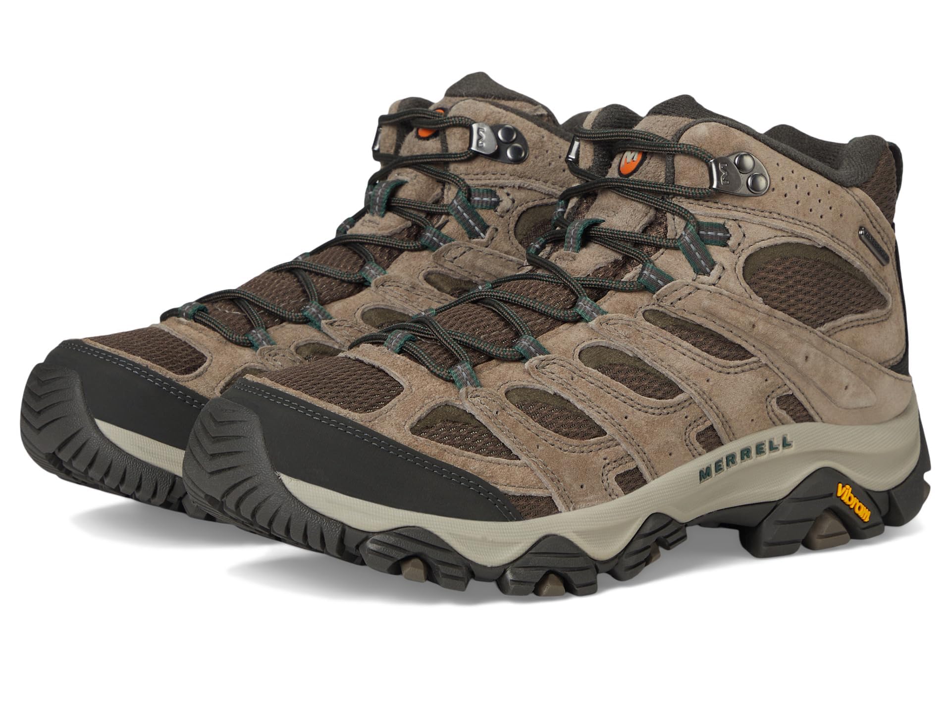 Photo 1 of Merrell Men's Moab 3 Mid Waterproof Hiking Boot, New Boulder, 11