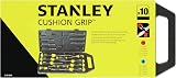 Stanley Cushion Grip 10 Pc Mixed Pozidriv & Slotted Screwdriver Set 2-65-014 view 5
