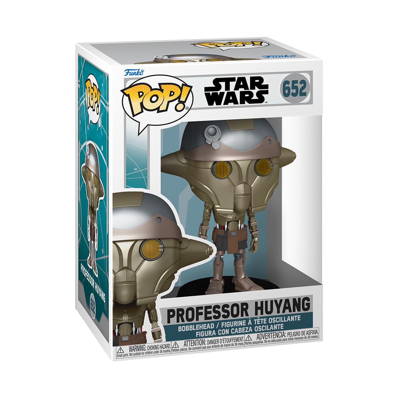 Funko Pop! Star Wars: Ahsoka TV - Professor Huyang - Collectable Vinyl Figure - Gift Idea - Official Merchandise - Toys for Kids & Adults - TV Fans - Model Figure for Collectors and Display