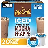 McCafe ICED One Step Mocha Frappe, Keurig Single Serve K-Cup Pods, 20 Count