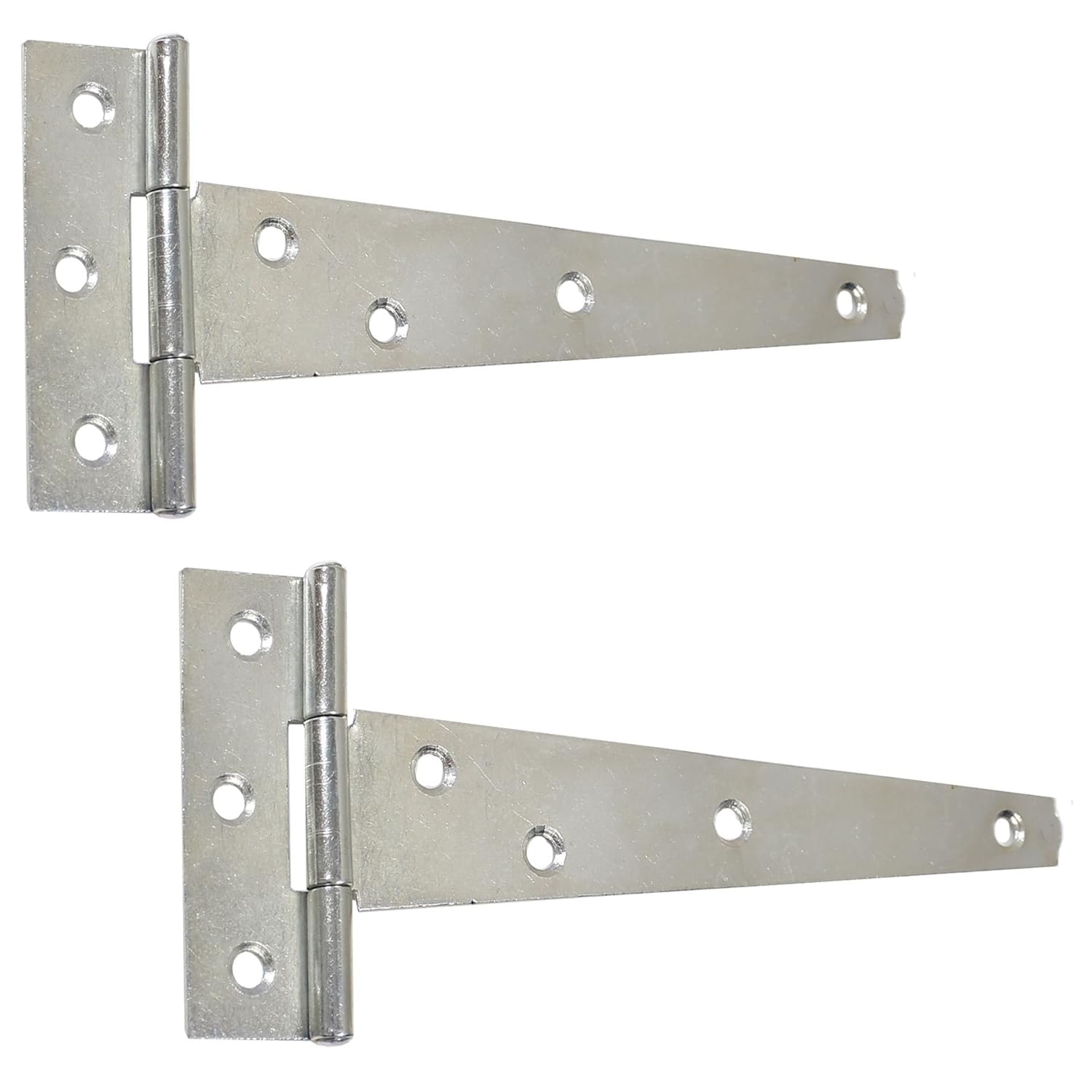 Pair Of Galvanised Zinc 8"/200mm Long Tee Hinges Garden Gate/Shed/Door T Hinges Amazon.co.uk