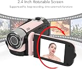 Dpofirs 1080P HD Digital Camera 16X Zoom Rotatable Screen 16MP Fill Light view 4
