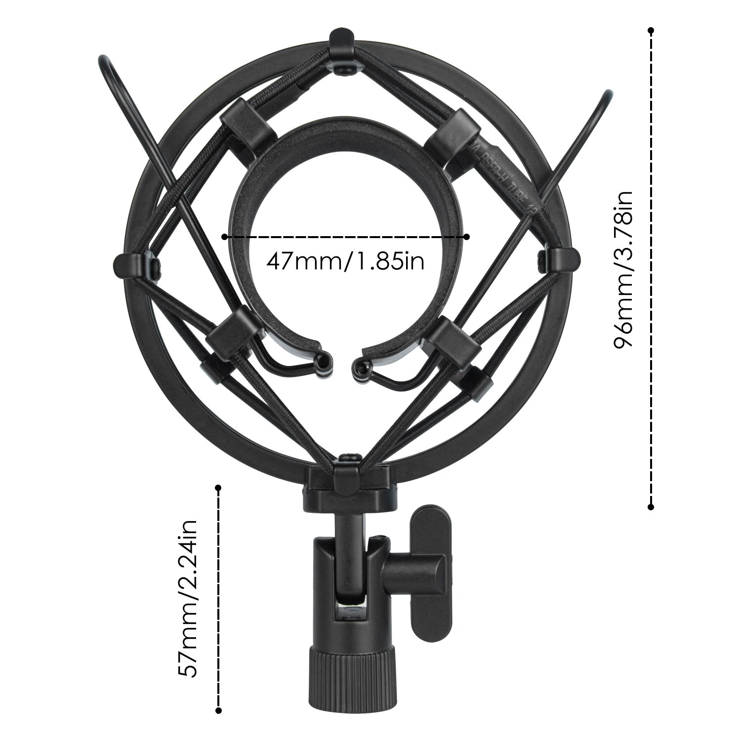 Review for Mugig Mic Shock Mount with Pop Filter for Vocal Recording an