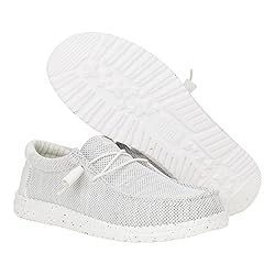 HEYDUDE Wally Stretch Sox Storm White Size