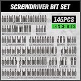 SWANLAKE 232Pcs Ultimate Screwdriver Bit Set CR-V with Ratchet Wrench Case view 4