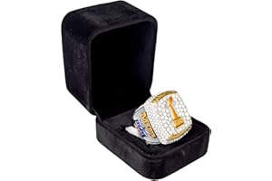 Spire Designs Fantasy Football Championship Ring - FFL Ring with Display Box