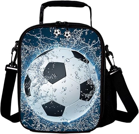 Boys football lunch box Clearance