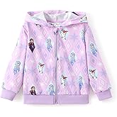 Disney Frozen Stitch Princess Minnie Mickey Spiderman Girls/Boys Zip Up Hoodie Fall Zipper Sweatshirt Jacket Toddler-Big Kid