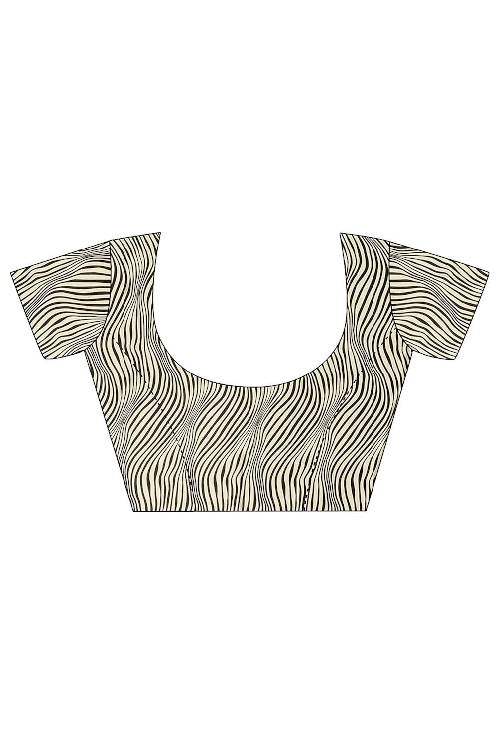 applecreation crepe saree with blouse piece