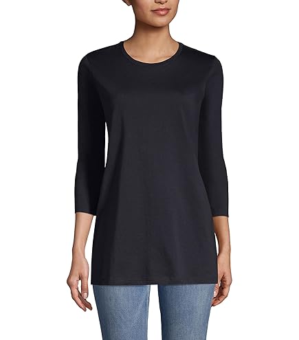 Sweat Col Haut Lands' End – Femme, Taille 16, Violet