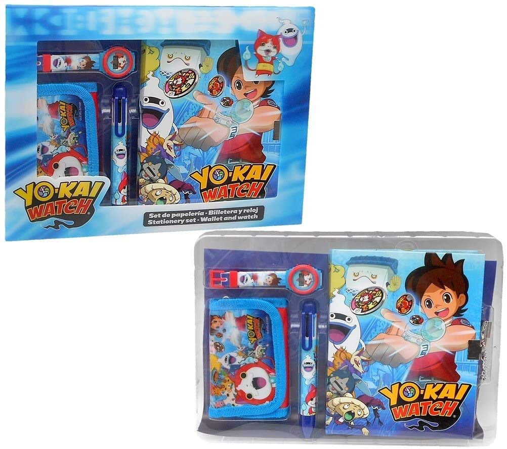 Disney- Yo-Kai Watch Lenticular Stationery Set, YK17013