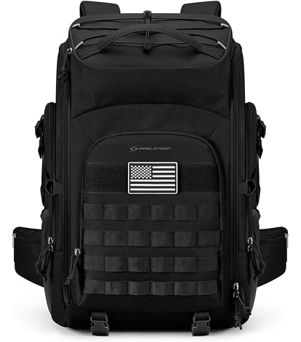 Rothco Move Out Bag/Backpack – Durable Black Tactical Backpack For Travel & Outdoors - View #7