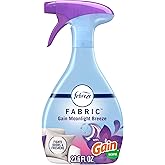 Febreze Fabric Spray, Air Freshener, Odor-Fighting Fabric Refresher, Couch and Linen Spray, Sneaker Balls Alternative, Multi-Use, Gain Moonlight Breeze Scent, 23.6 fl oz