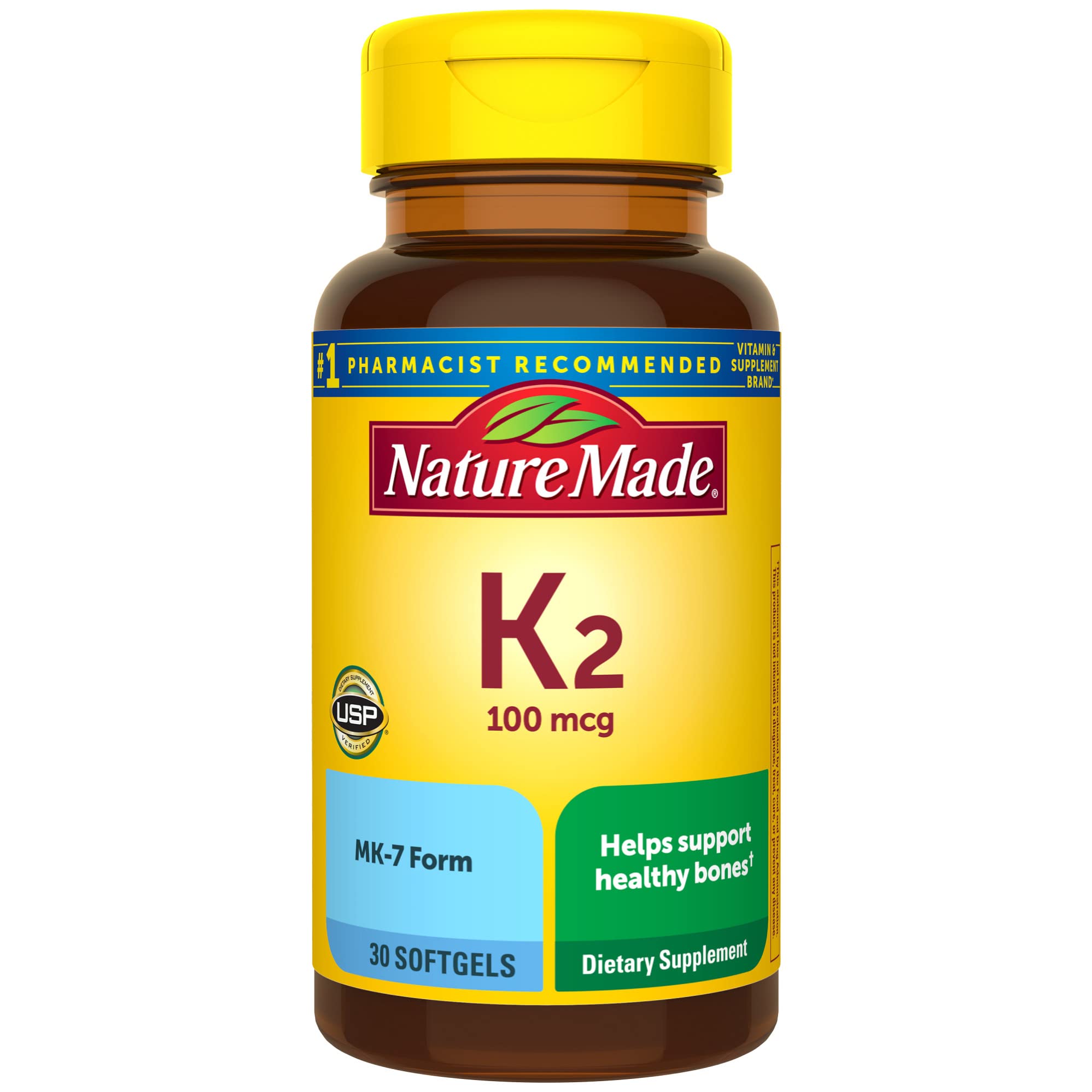 Nature Made Vitamin K2 100 mcg, Healthy Bone